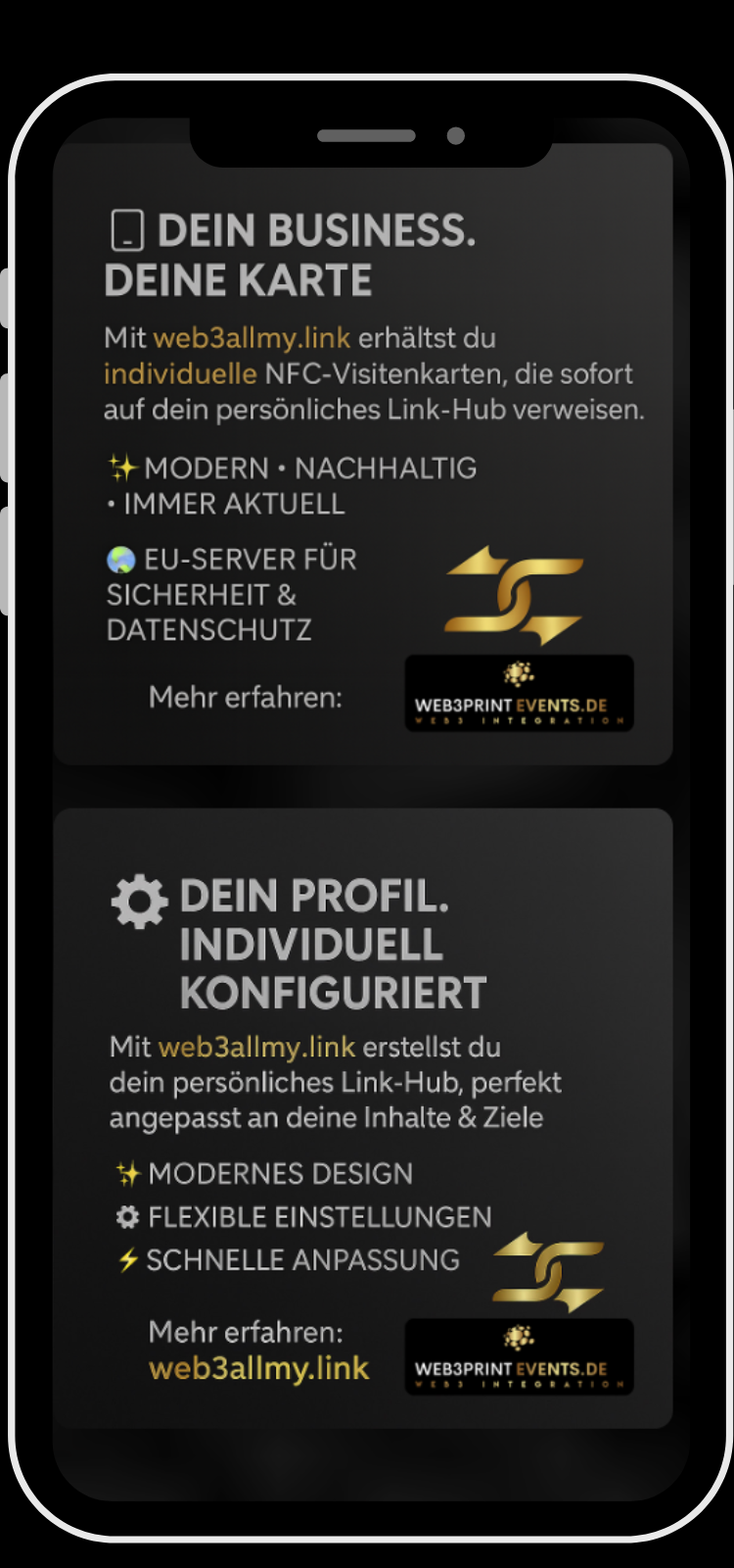 PWA-App auf dem iPhone Homescreen — wie eine native App, ohne App Store Download
